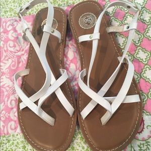 Strapped sandals