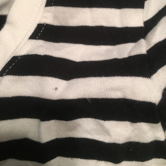 Valerie bertinelli stretch striped tee xs - Picture 5 of 5