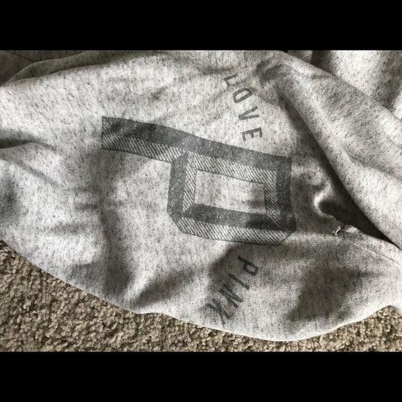 VS Pink Gray Sweatpants - Picture 2 of 4