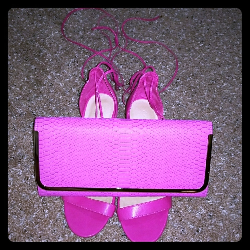 Pink strappy  sandals