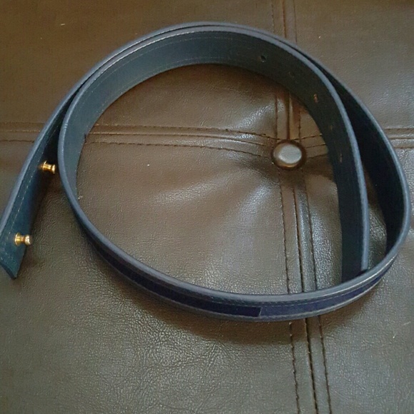 Tory Burch Purple calf hair belt size small main image 5
