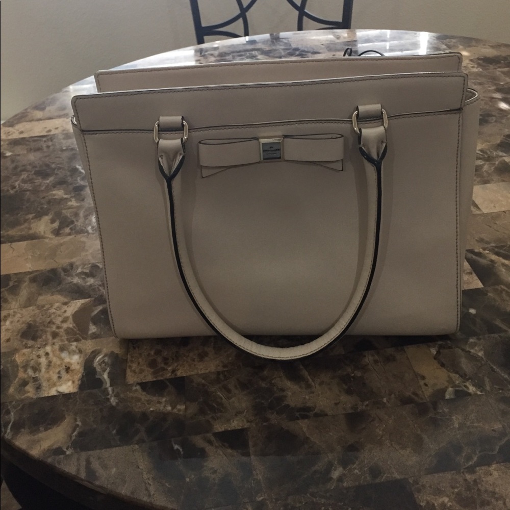 Kate Spade cream large purse
