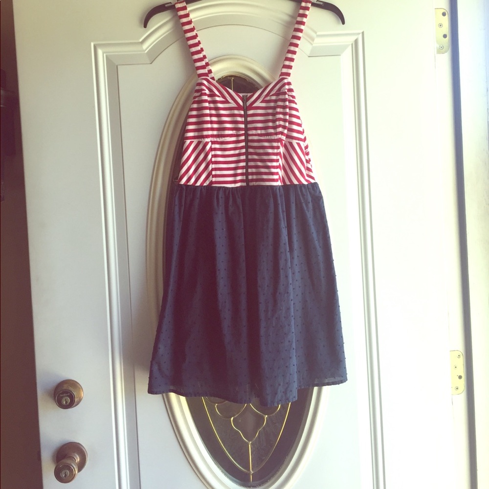 Red, White, & Blue Dress