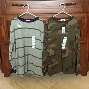 Boys Old Navy long sleeve shirts