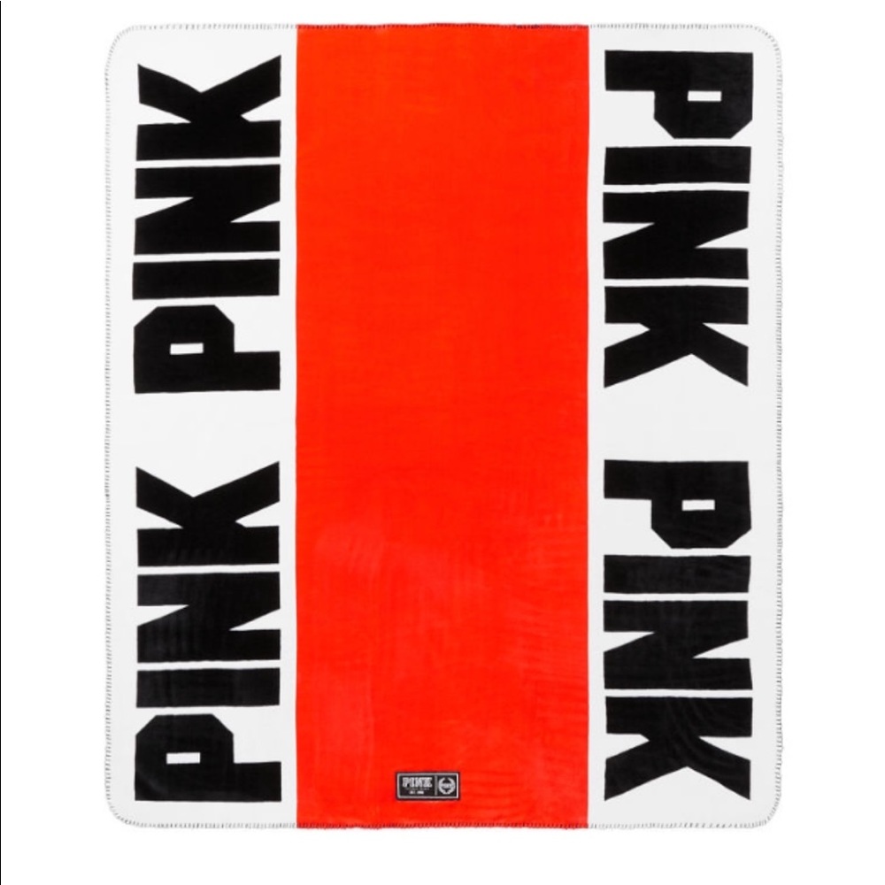 VS PINK Sherpa Blanket