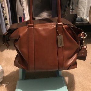 Coach Leather Business Bag