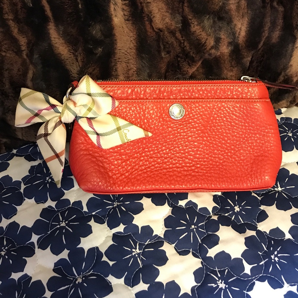 Coach wristlet.