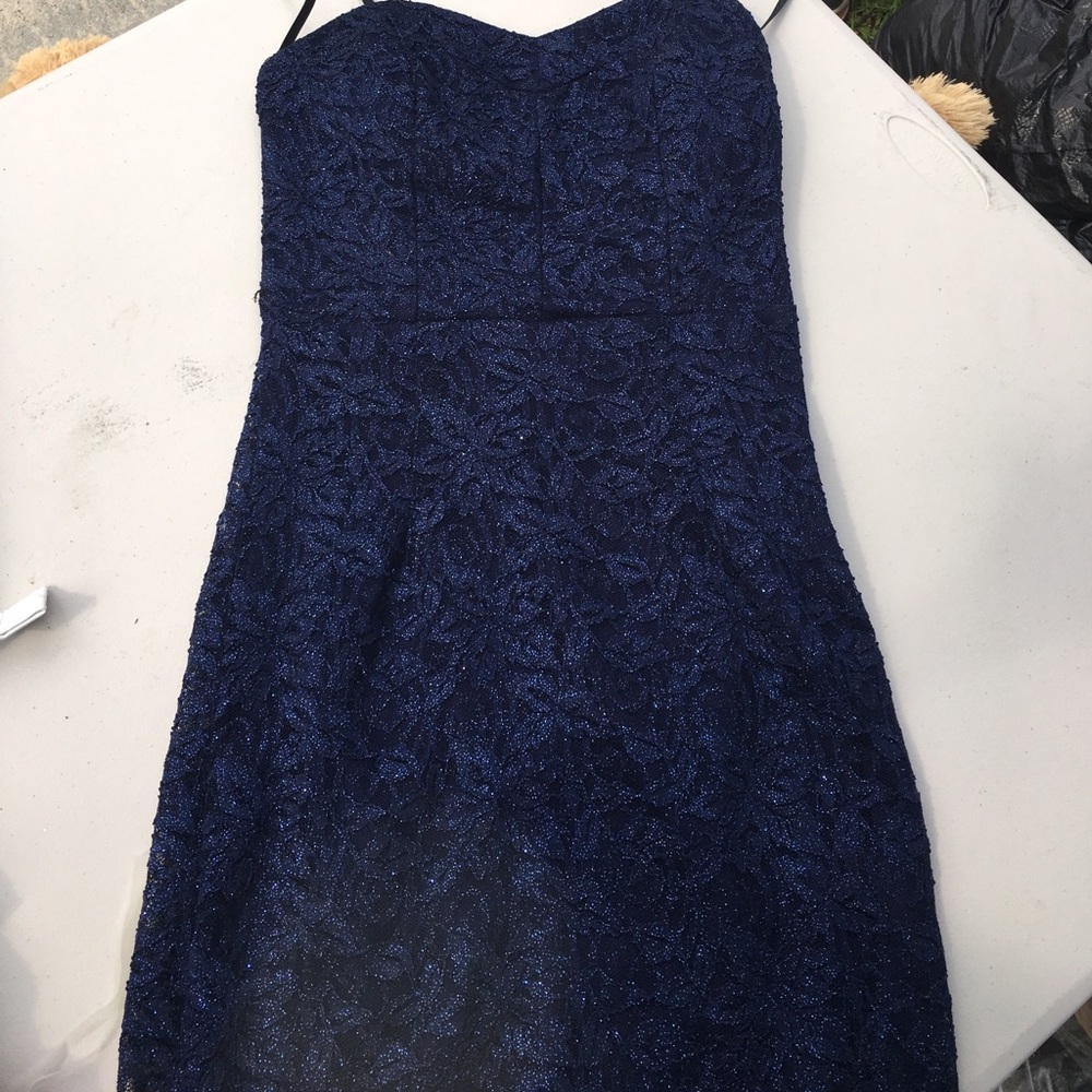 Blue Glitter Dress - NWT