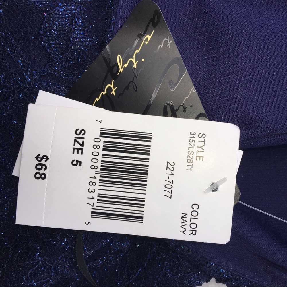 Blue Glitter Dress - NWT - Picture 4 of 4