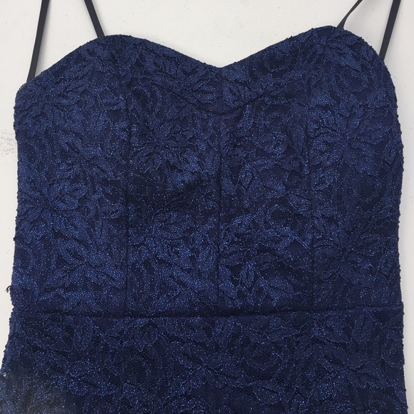 Blue Glitter Dress - NWT - Picture 3 of 4