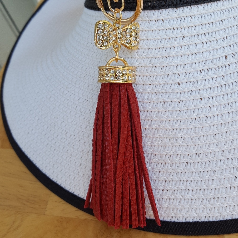 Bow Tassel Keychain