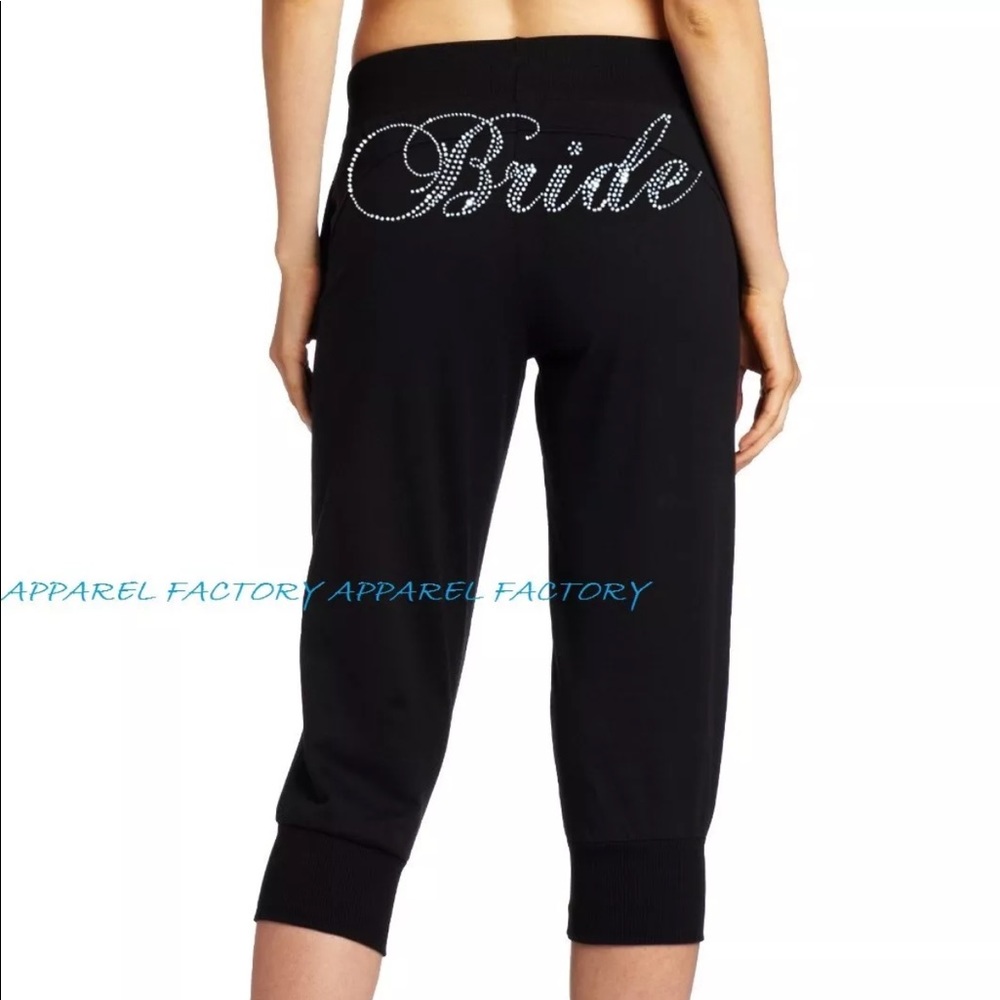 Bride capri pants