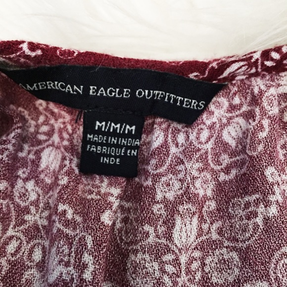 American Eagle Blouse Top - Size M - Picture 9 of 11