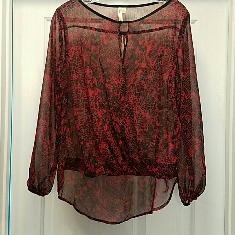 SHEER BLOUSE