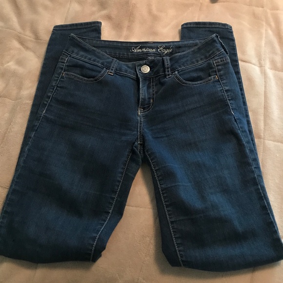 Dark Blue American Eagle Jeans - Picture 1 of 3