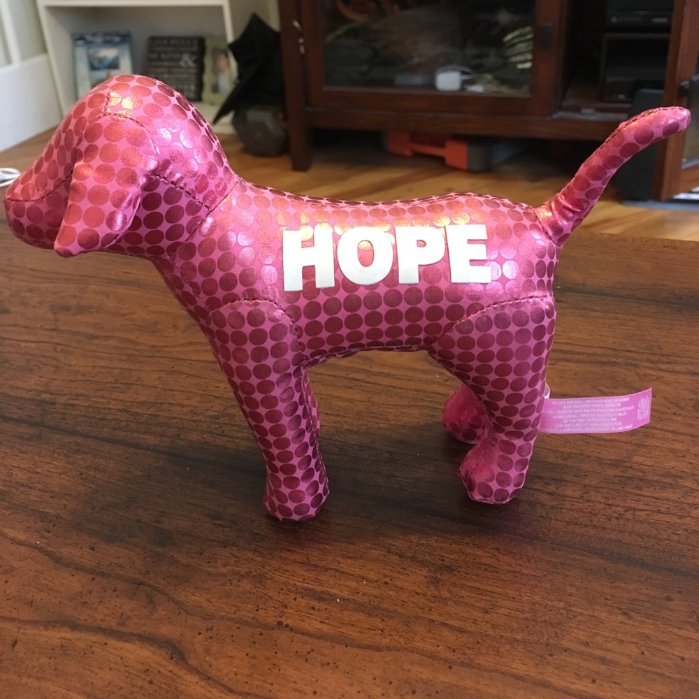 Limited Edition PINK "hope" dog