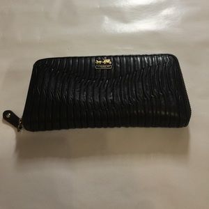 Coach Accordion Zip Wallet