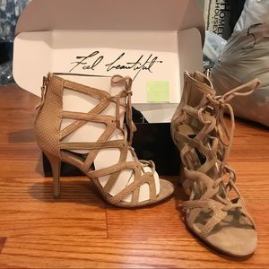 Beautiful tan sandals