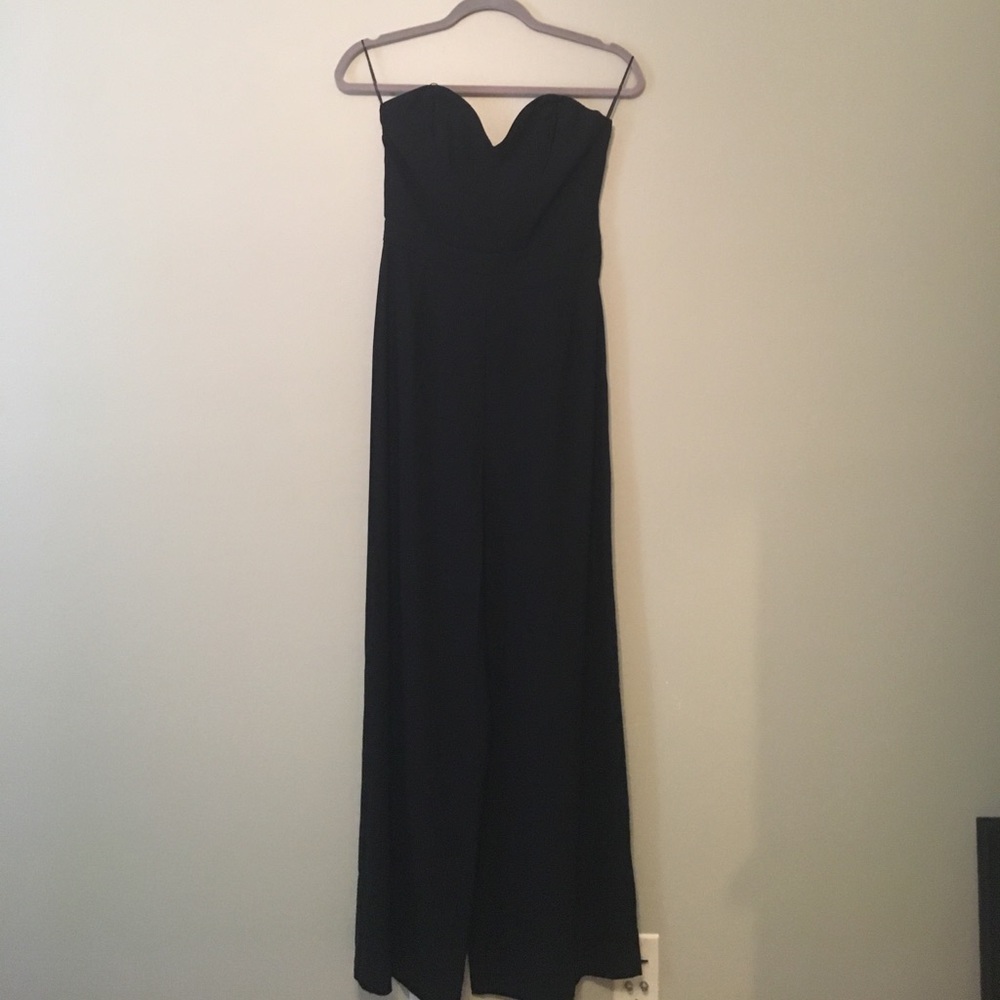 H&M Black Wide Leg Jumpsuit - Size 6