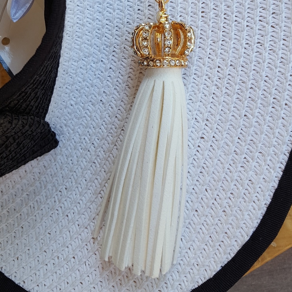 Crown Tassel Keychain
