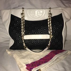 Tory Burch Fleming Quilted Tote