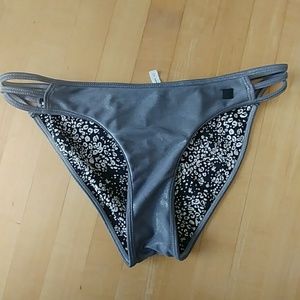 One Teaspoon silver bikini bottoms
