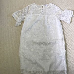 White dress