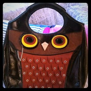 Kate Spade Maxwell Maximillian Owl Patent Purse