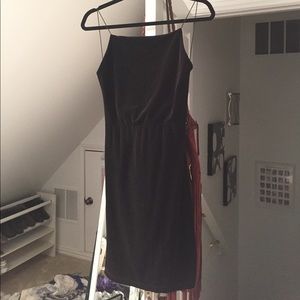 Backless Black Dress