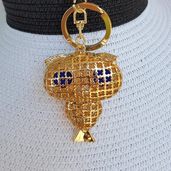 Owl Rhinestone Keychain - Picture 4 of 5