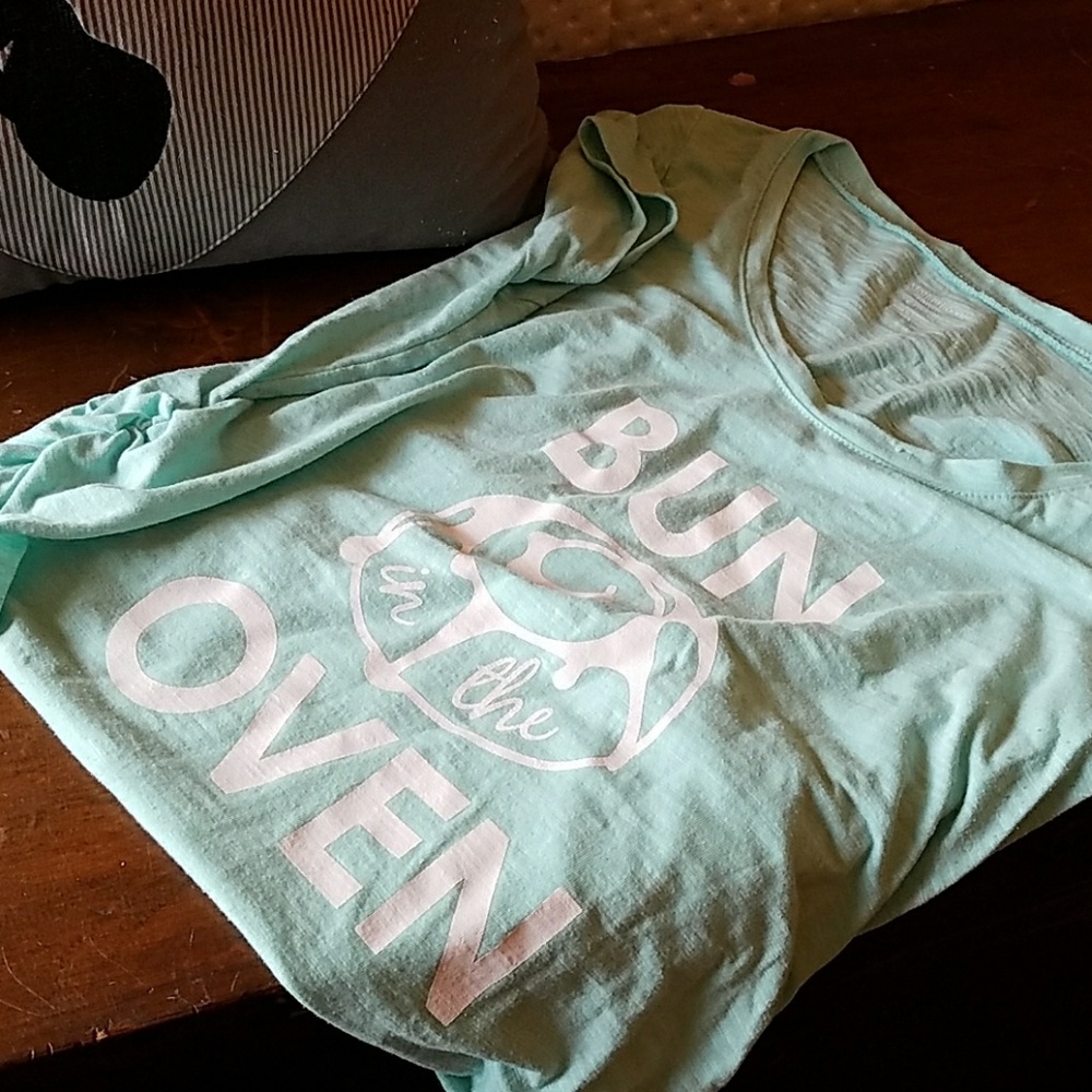 Graphic Maternity top