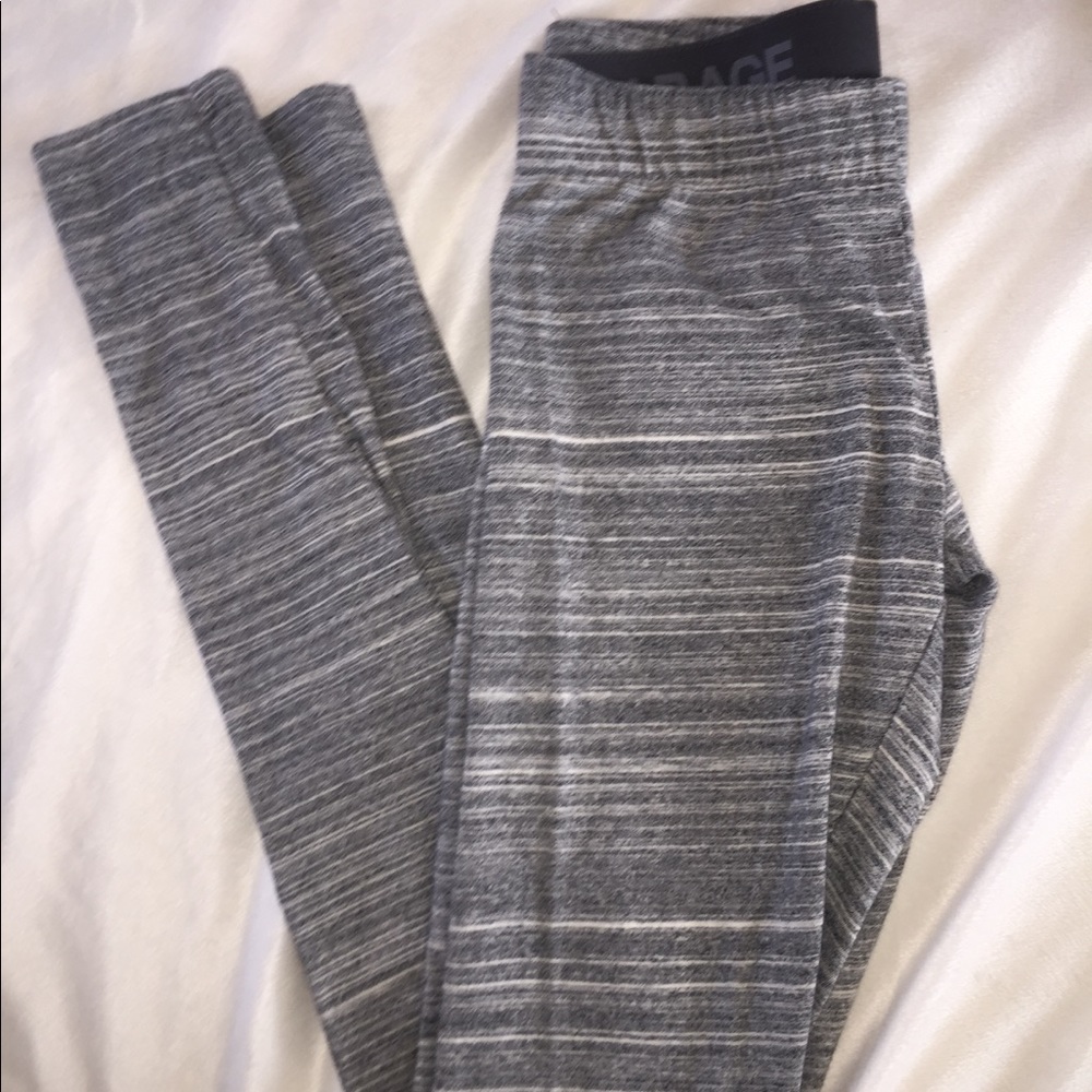 Gray leggings