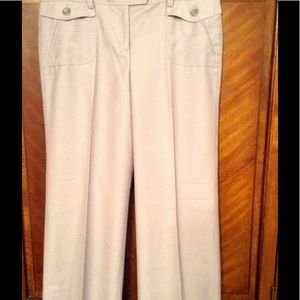 Ann Taylor gently worn business casual gray pants!