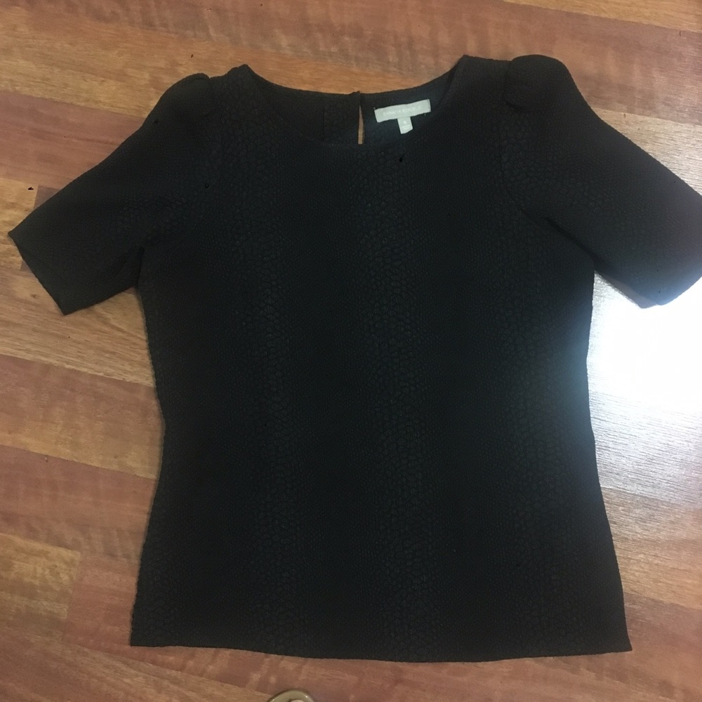 Banana Republic black shirt. Size 8