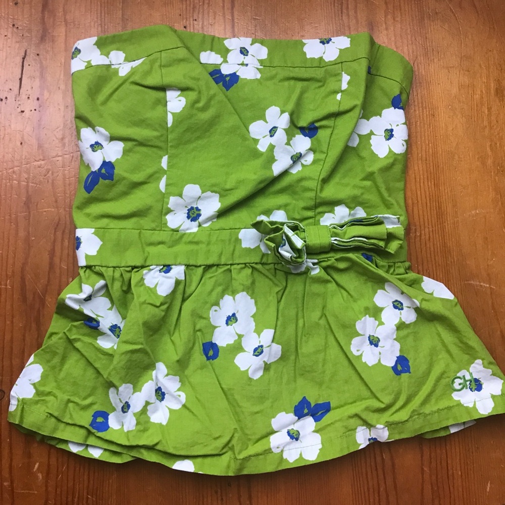 Gilly Hicks Floral Peplum Top