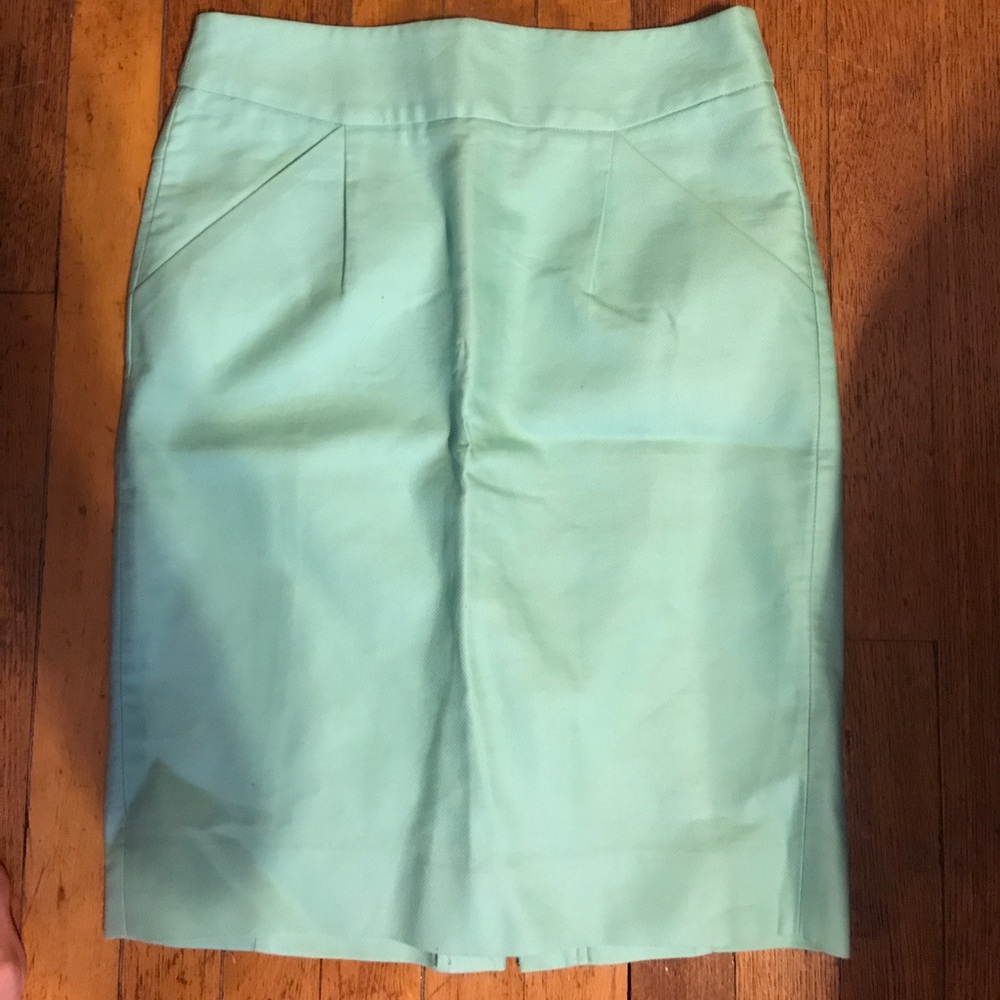 Mint J crew pencil skirt