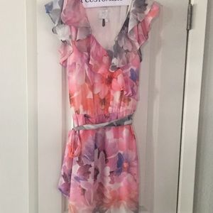 Anthropologie Floral Maxi