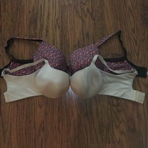 Lot of 2 Lane Bryant Cacique 38DDD Bras
