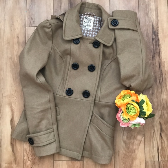 Tulle Jackets & Blazers - Tulle Wool Double Breasted Jacket