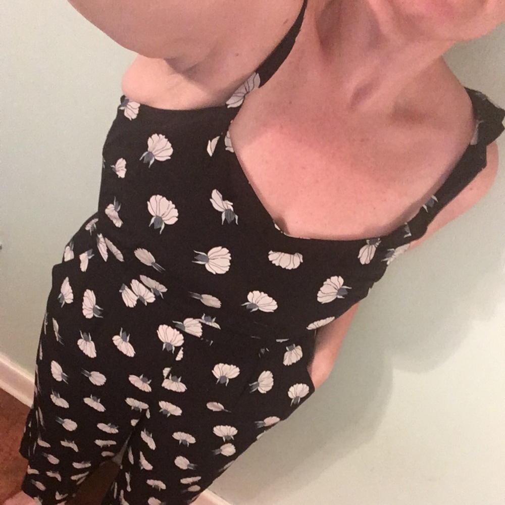 Loft ankle length jumpsuit