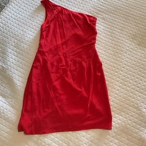 New with Tags One shoulder red cocktail dress