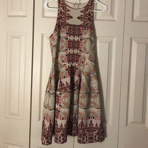 Multi patterned dress from target