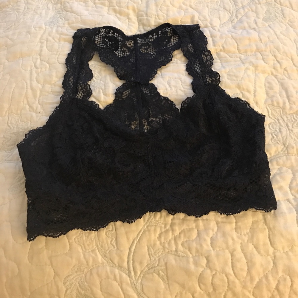 Express navy bralette