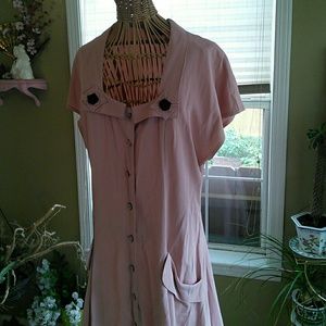 Vintage Pink with Pockets dress
