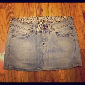 Denim skirt