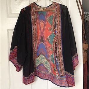 Decorative Light Cardigan/Coverup