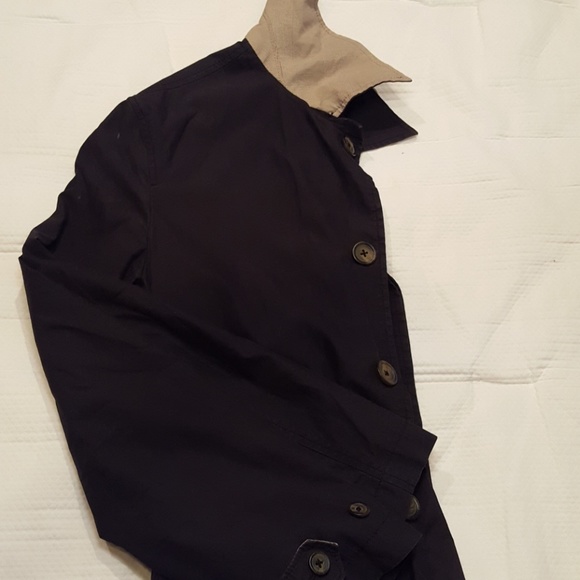 United Colors of Benetton BlackUtility Trench Coat - Picture 3 of 10