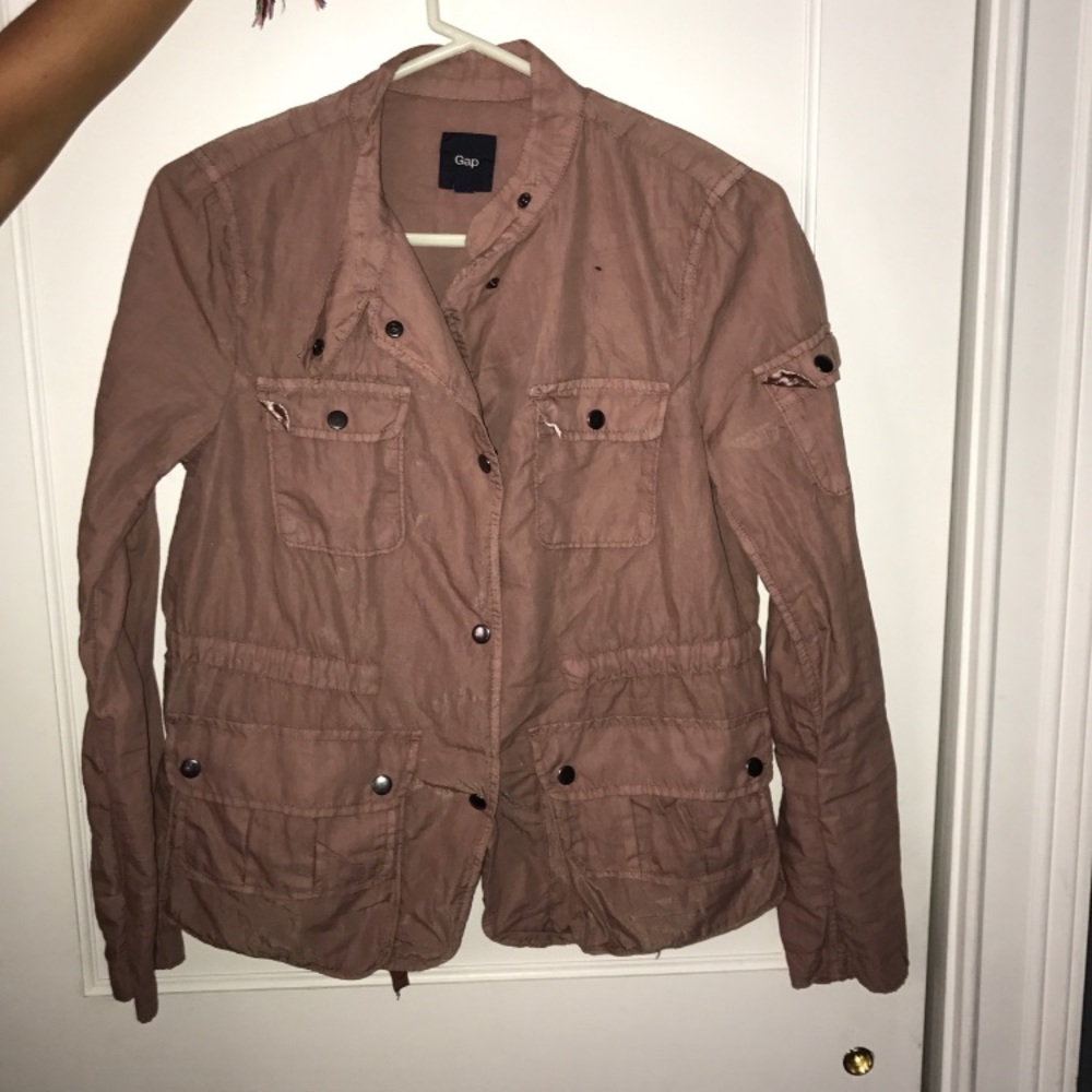 Blush Pink Gap Jacket