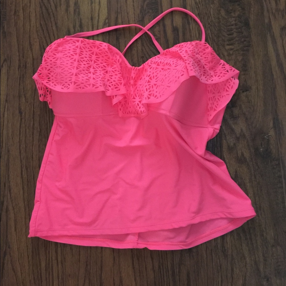 Catalina coral tankini top