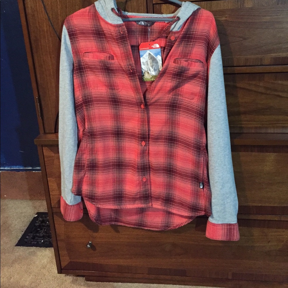 The north face Campground shacket hoodie